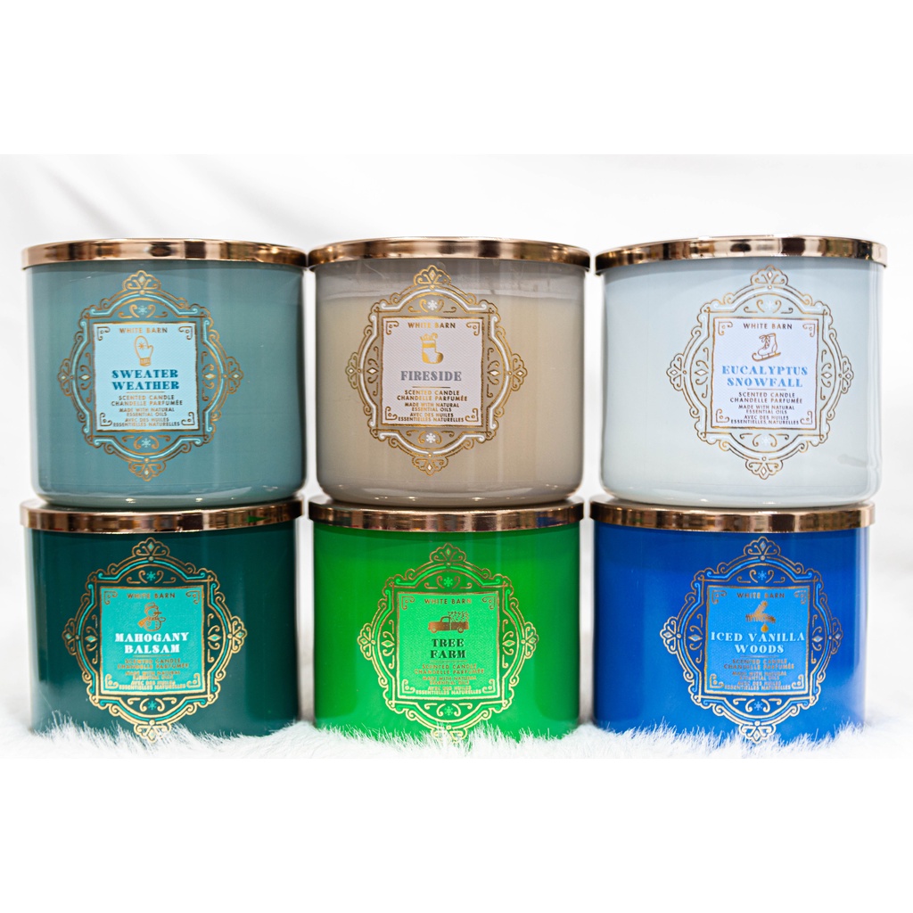 Bộ Sưu Tập Nến Thơm 3 Tim - Bath &amp; Body Works ( 411g)