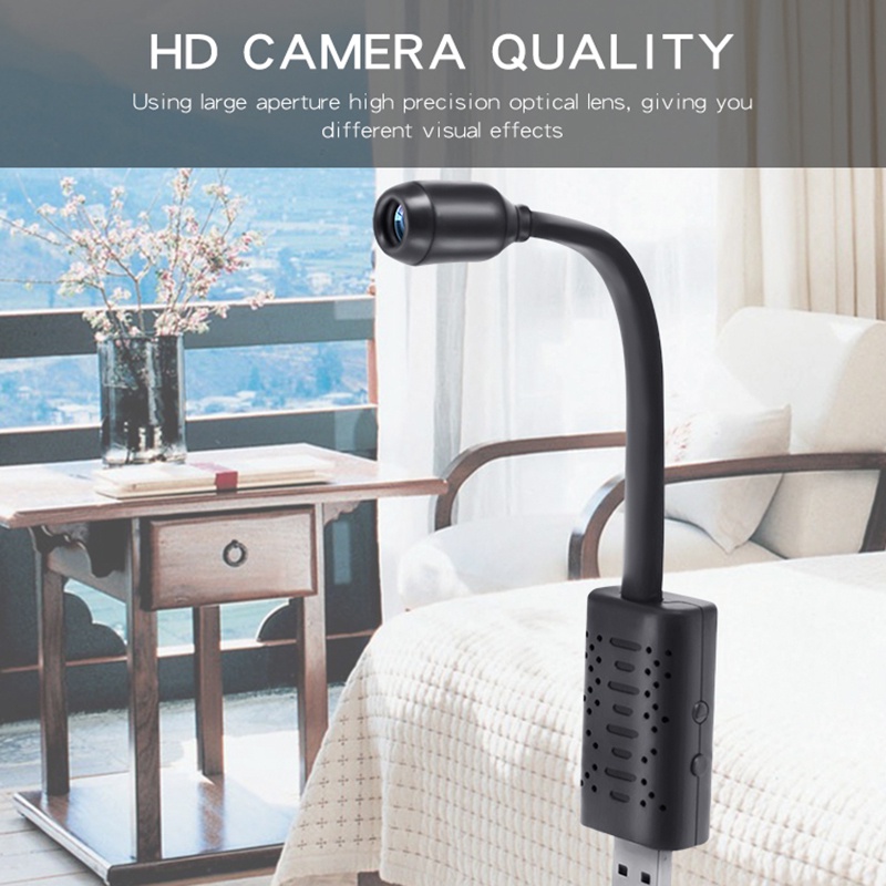 Camera An Ninh Mini V380 Pro USB 1080P HD CCTV Kết Nối Wifi Không Dây Có APP