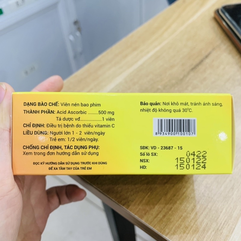 Viên Uống Vitamin C TW3 - Tăng Sức Đề Kháng Đẹp Da