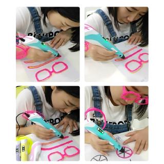 (miễn Phí 10m) Sợi Vẽ 3d Lcd Pen V2 Cho Trẻ Em
