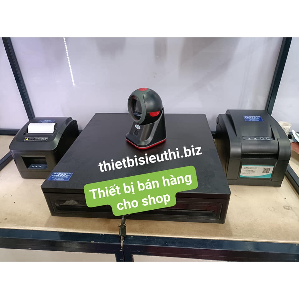 Bộ 4 thiết bị bán hàng cho Minimart, Tạp hóa, Shop thời trang