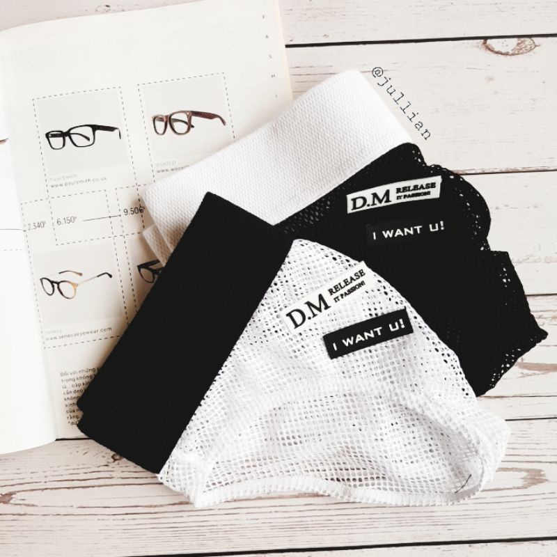 Quần lót nam tam giác lưới xuyên thấu - DM A14