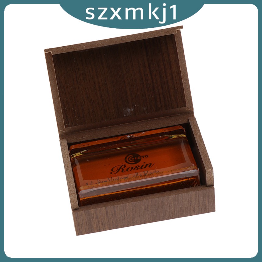 Nhựa Rosin Resin Cho Đàn Violin Cello Bowed Kèm Hộp Đựng