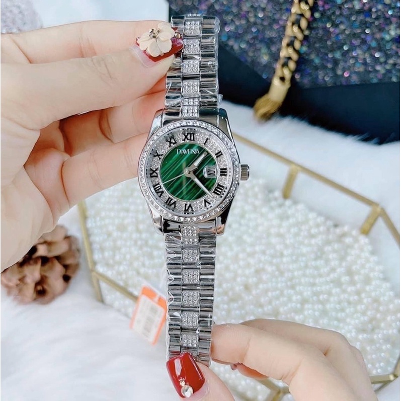 Đồng hồ nữ DA.NE.VA dcao cấp siêu bền, cá tính hợp gu thời trang, chống nước, bảo hành 12 tháng, dong ho nu