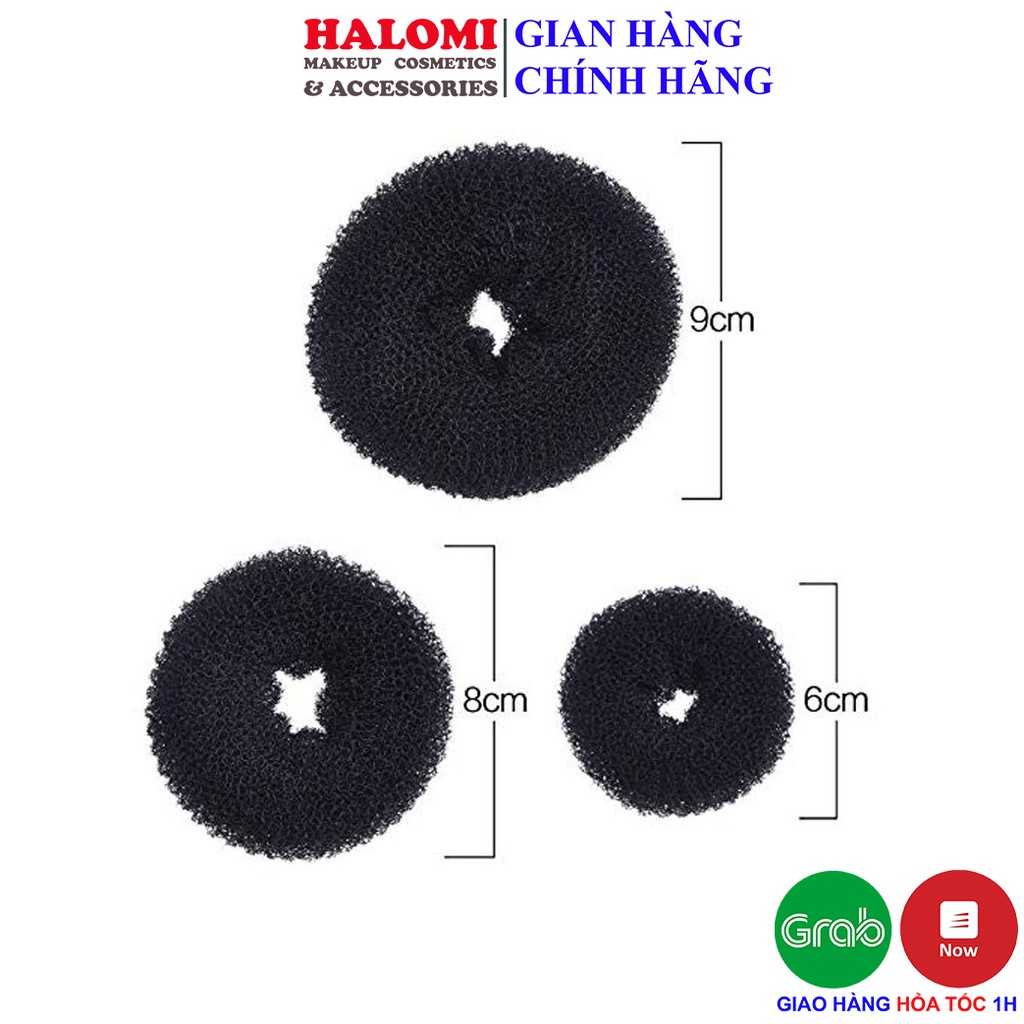 Độn phồng tóc bộ 3 chiếc HALOMI chuyên làm tóc