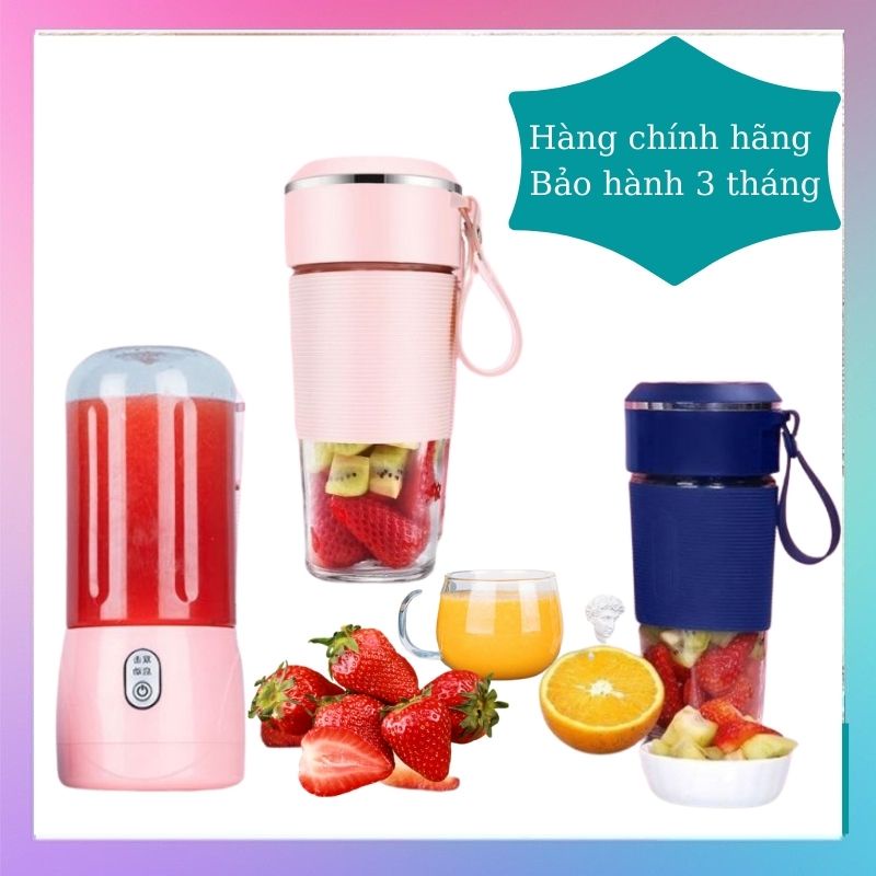 Máy xay sinh tố mini home JUICE sạc usb cầm tay đa năng loại 1 - Bảo hành 1 đổi 1