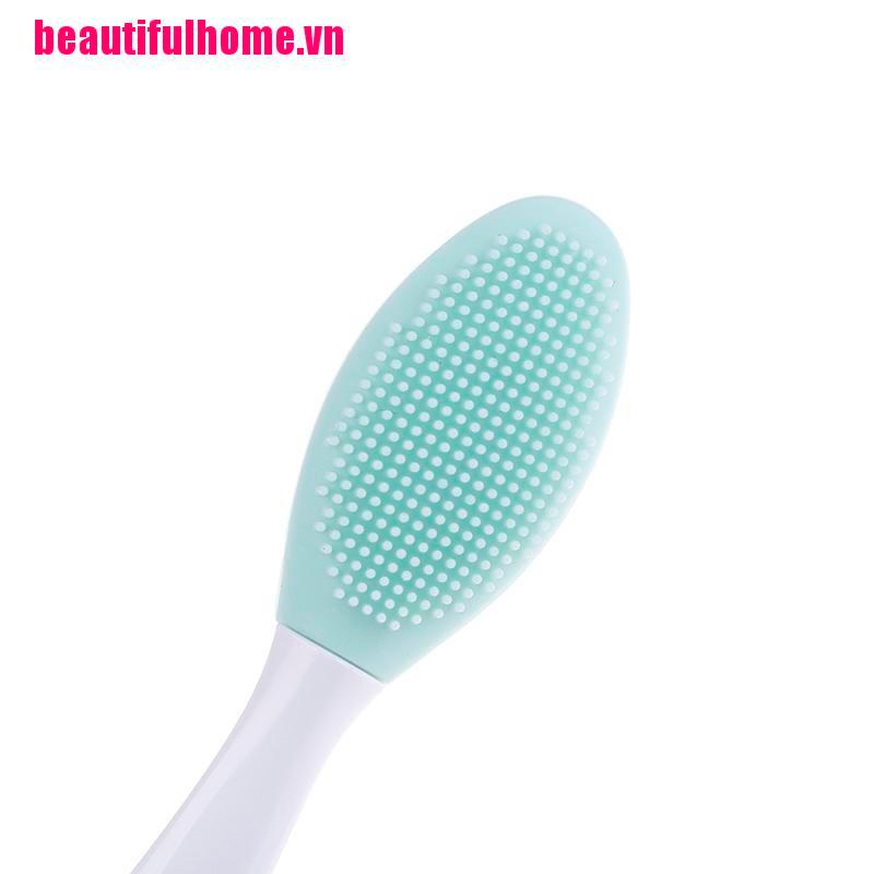(Hàng Mới Về) Cọ silicone Làm Sạch Mụn Đầu Đen Và Lỗ Chân Lông