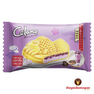 Kem bánh cá trà sữa khoai môn trân châu Taiyaki CELANO 100ml