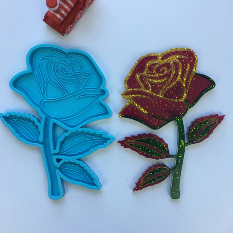 Sa Khuôn Silicone Làm Đế Lót Ly Hình Bông Hoa DIY