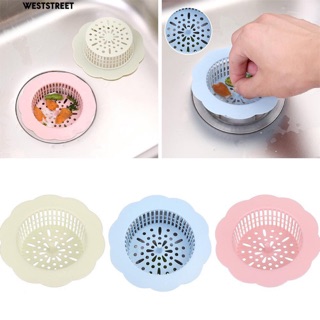Miếng lọc rác bồn rửa chén hình bông hoa