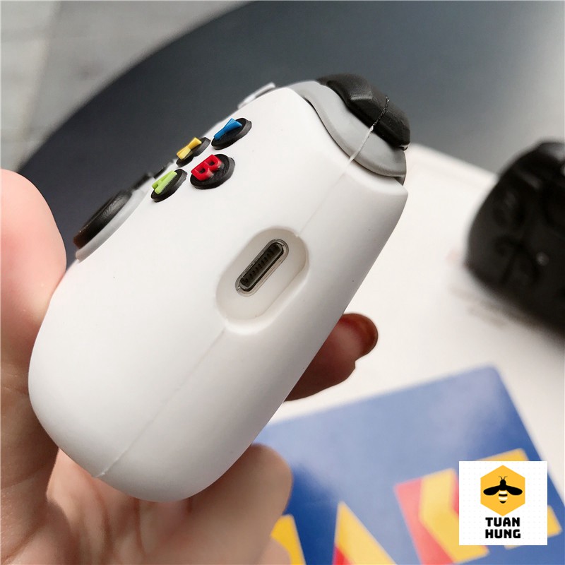 ☘️Case Vỏ Bọc Tai Nghe Airpods 1 2 Pro Tay Chơi Game Xbox Chất Liệu Silicon Dẻo