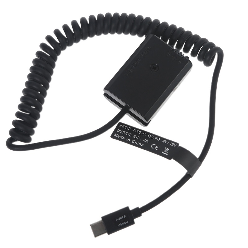 Bộ Nguồn Máy Ảnh WU Type C Sang NP-FW50 Có Đèn LED