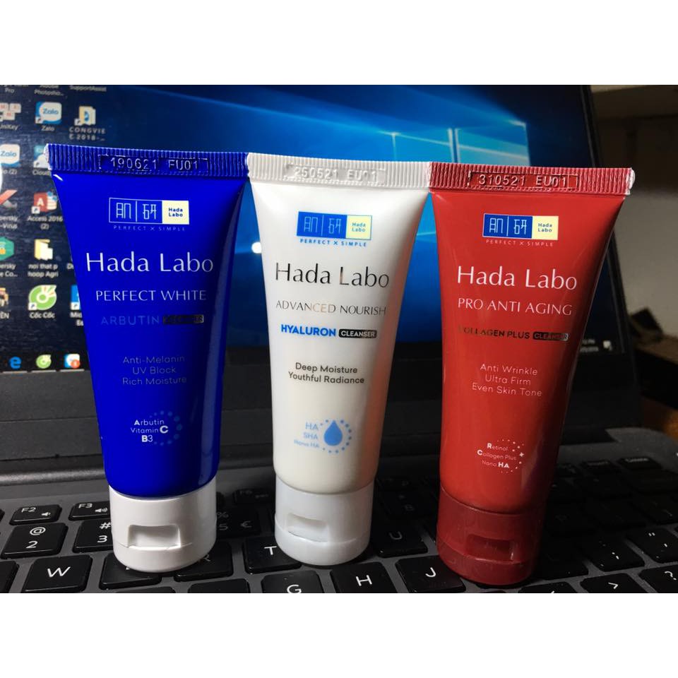 15g NHÍ_Kem rửa mặt Hada Labo_Quà tặng kèm tách bán lẻ