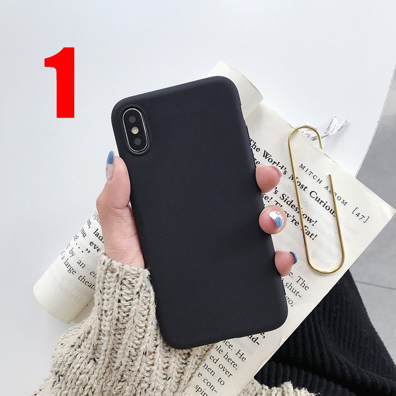 Ốp điện thoại TPU mềm màu macaron đơn giản cho Vivo 1902 1901 1906 1904 1811 V2022 V2029