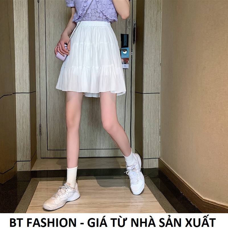Chân Váy Voan Thời Trang BT Fashion  - Có quần lót bên trong + Video, Hình Thật