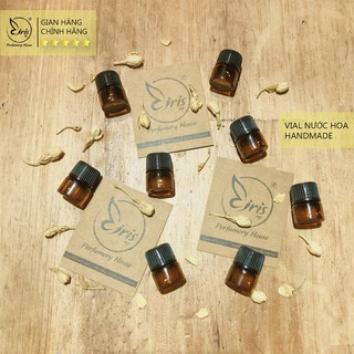Vial Nước Hoa, Mẫu Thử Nước Hoa Handmade IRIS PERFUME, Mùi ADAM, Tông Gỗ Khói, Dành Cho Nam