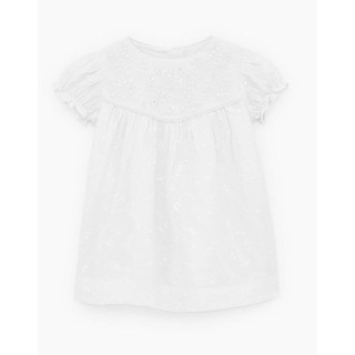 Váy thô đục lỗ bèo nhúm tay