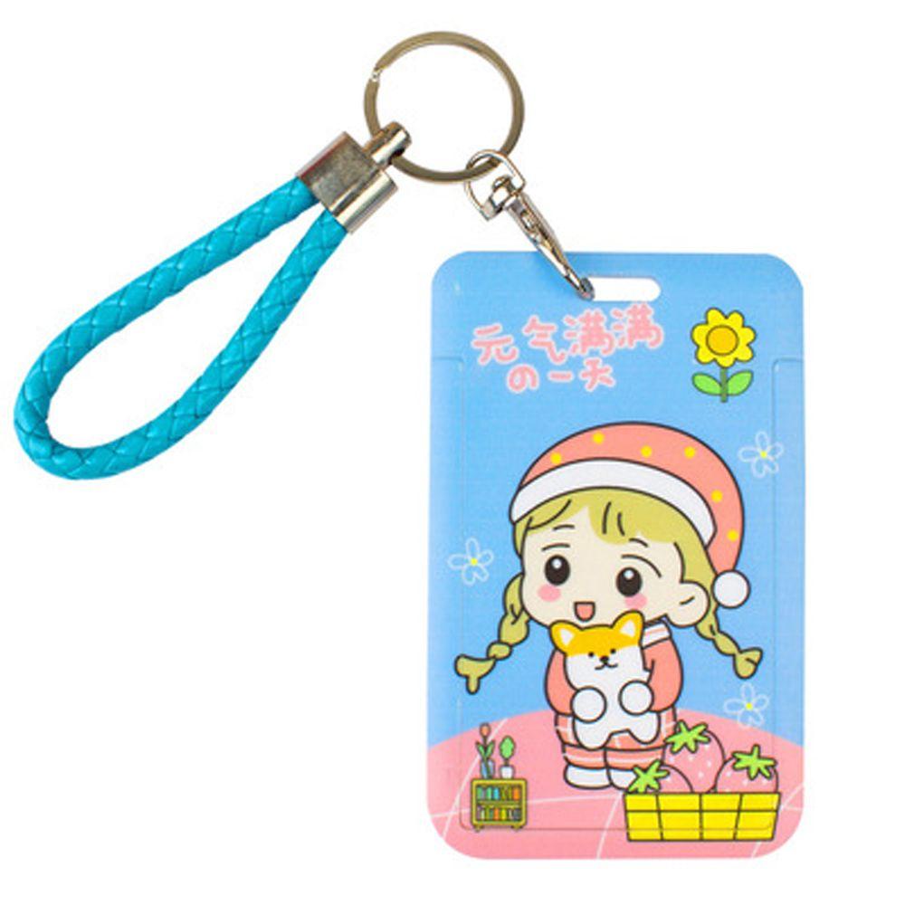 Dây Treo Thẻ Ngân Hàng Hai Mặt Họa Tiết Lấp Lánh