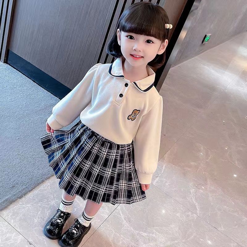 Áo Thun Phong Cách Nhật Hàn Thời Trang Xuân Thu Mới 2022 Cho Bé Gái