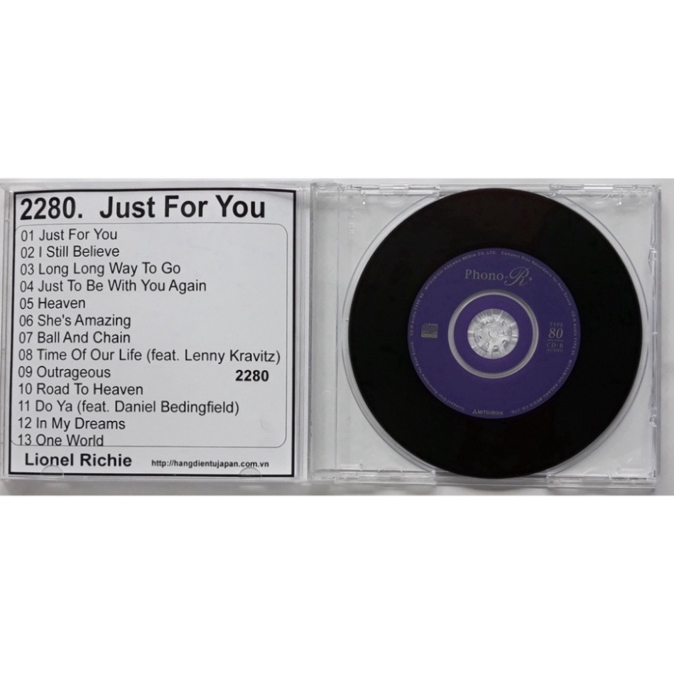 Bộ 4 CD ca sĩ nước ngoài Lionel Richie ( 2277 - 2280 )0