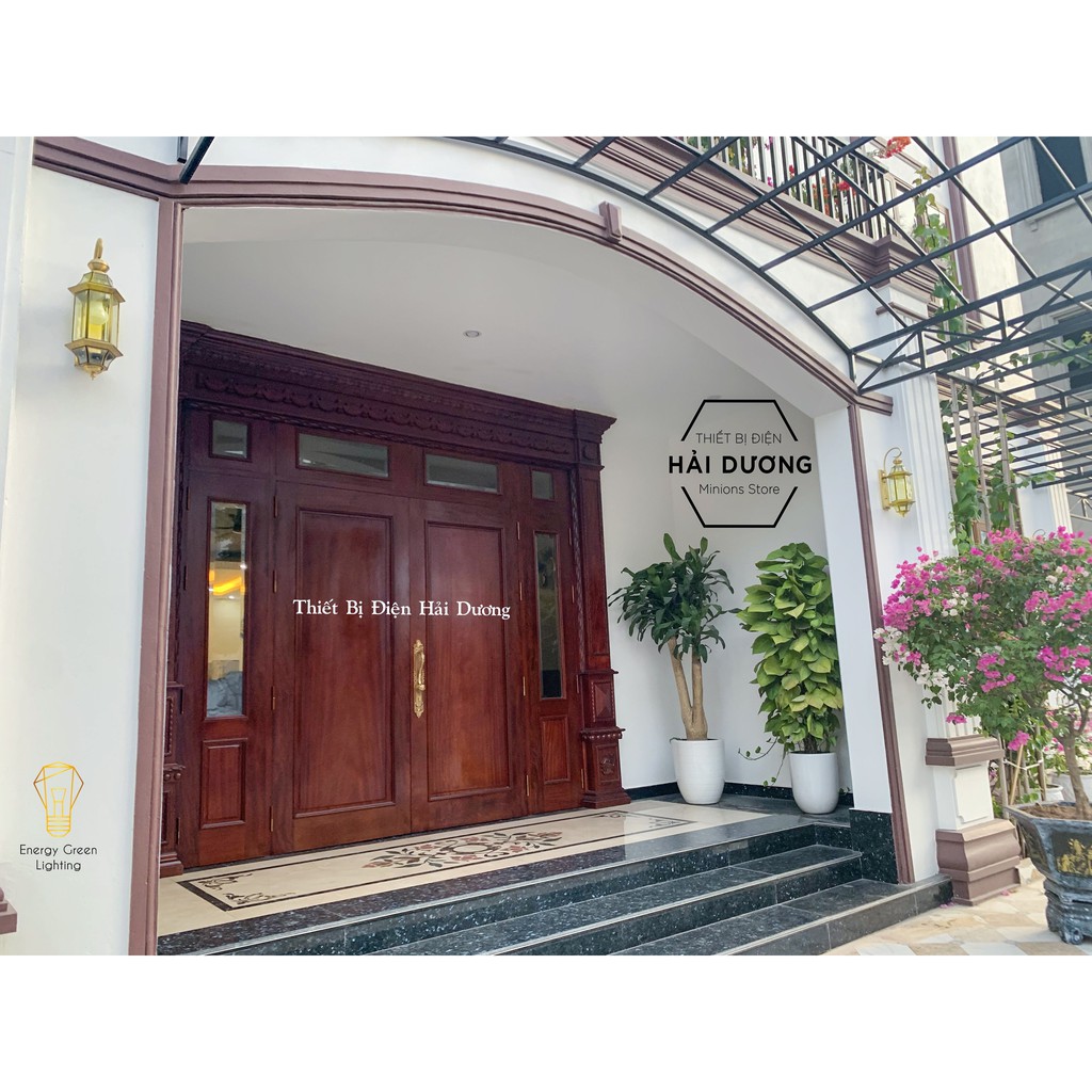 Đèn Gắn Tường Cao Cấp Đồng Nguyên Chất Trang Trí Cổ Điển - 0641 - Đã bao gồm bóng - Bảo hành 12 tháng