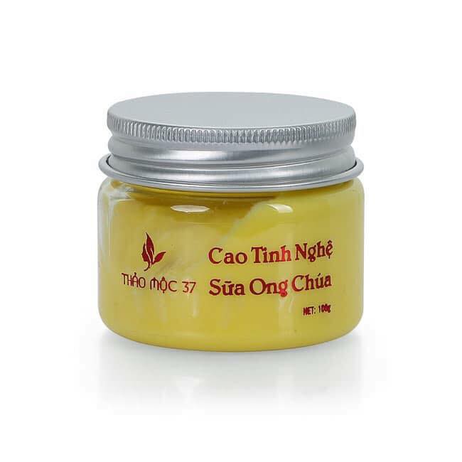 Sữa rửa mặt nghệ Gold plus Thảo Mộc 37 - Cao tinh nghệ sữa ong chúa của thảo mộc 37