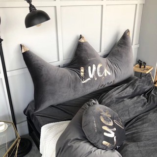 [hình thật-tặng vương miện] Bộ chăn ga gối nỉ nhung vương miện hoàng gia cao cấp nhập khẩu loại 1 cho mùa đông ấm áp