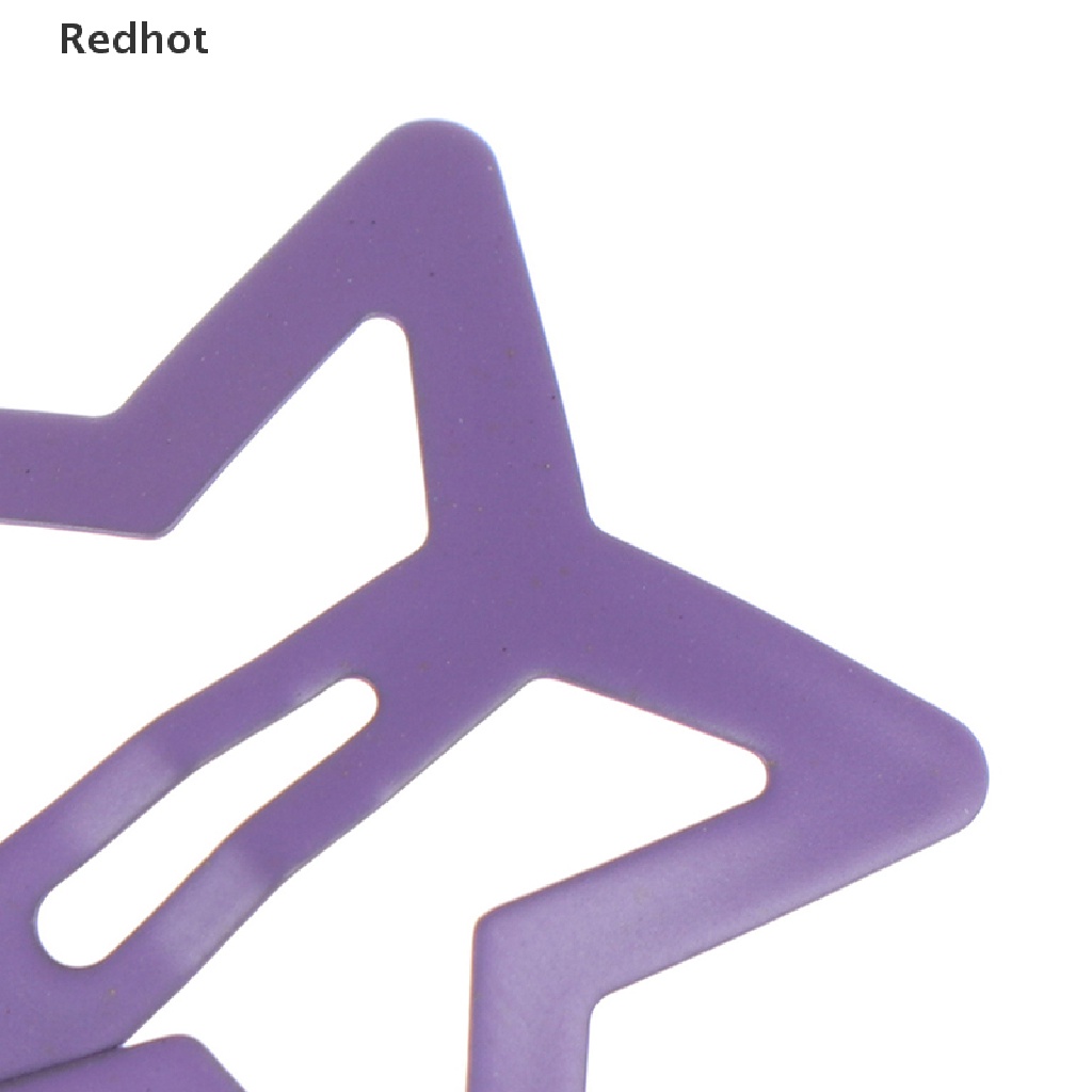 Bộ 6 Kẹp Tóc Kim Loại Hình Ngôi Sao Dễ Thương