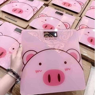 Cân sức khỏe Heo Hồng và  ip, chuẩn xác - Tặng Kèm thước đo eo