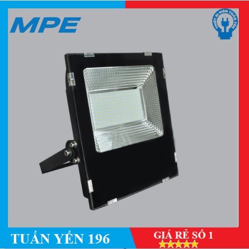 FREE SHIP GIẢM 40K  ĐÈN LED PHA MPE100W ÁNH SÁNG TRẮNG- BH 1 NĂM
