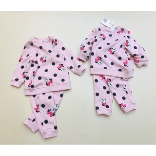 Bộ nỉ Minmie H&M sz 6/9M form to
