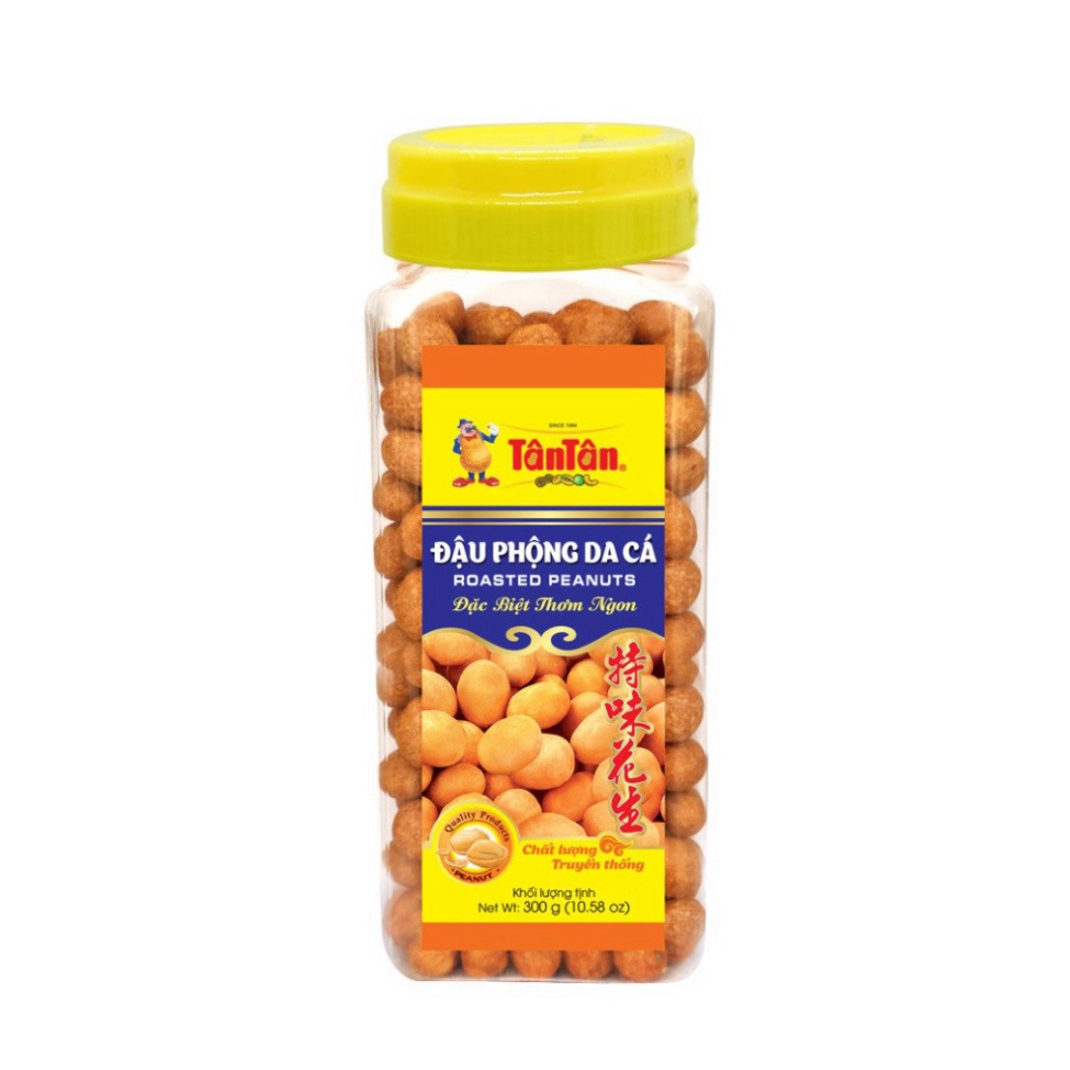 Combo 2 hũ Đậu phộng Da Cá Tân Tân 300g