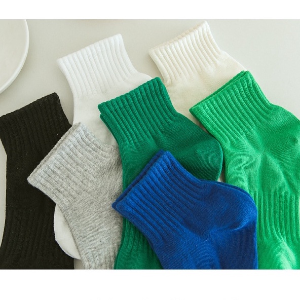 Tất vớ nam nữ cổ thấp thoáng khí khử mùi thu đông Warm&Cute A316