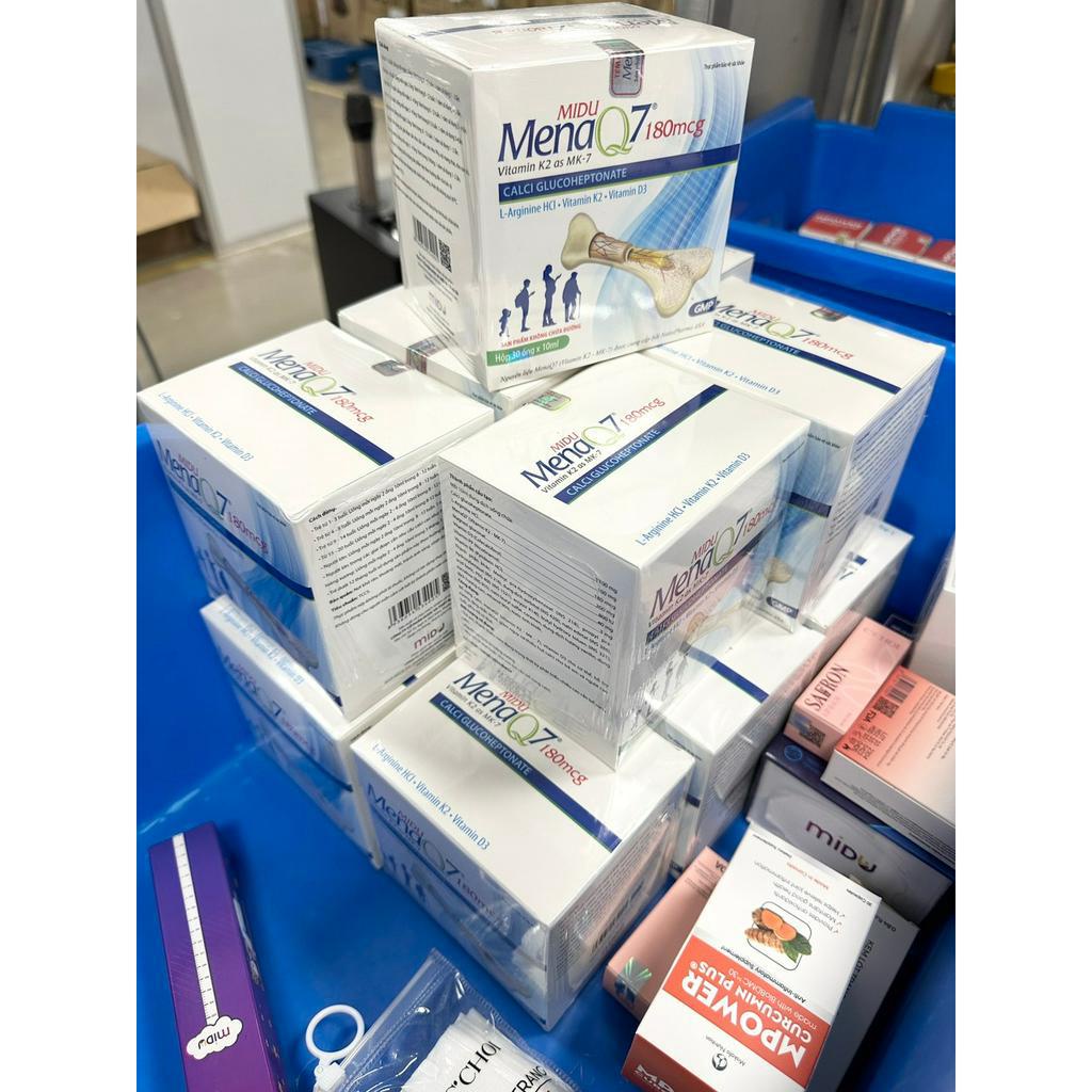 Midu MenaQ7 180mcg – Phát triển chiều cao cho trẻ em và giúp xương chắc, dài, dẻo dai