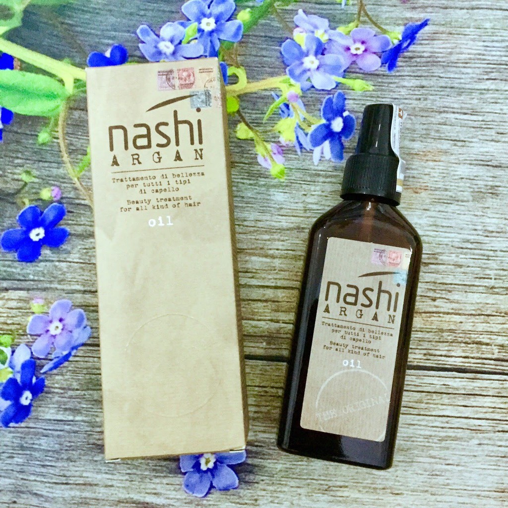 [NASHI CHÍNH HÃNG] TINH DẦU DƯỠNG TÓC NASHI ARGAN OIL 30ML-100ML