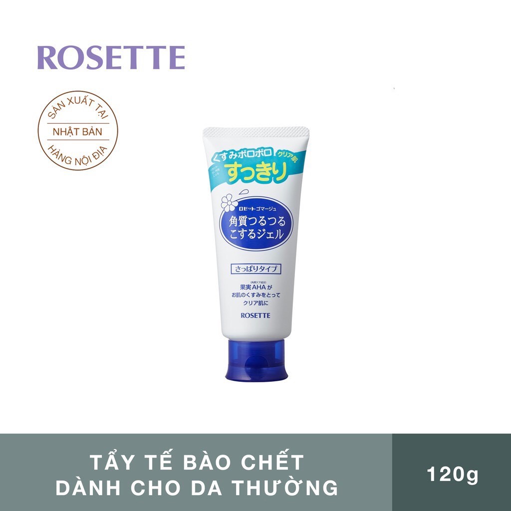 Gel Tẩy Tế Bào Chết, Tẩy Da Chết Rosette Gommage Peeling Gel (120g)