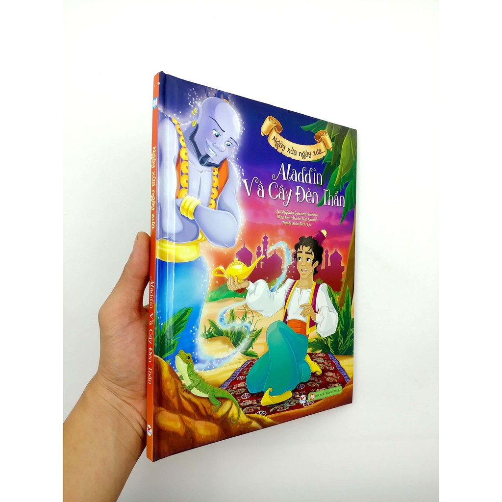 Sách - Ngày Xửa Ngày Xưa - Aladdin Và Cây Đèn Thần