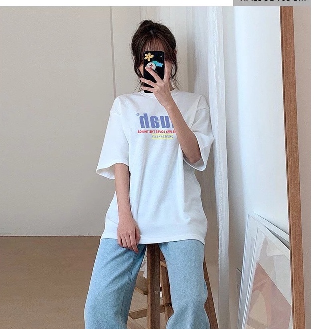 Hàng xuất xịn - Áo thun free size nữ Mu4hMu4h xuất hàn