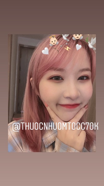 [ PHẢI TẨY] Hồng Anh Đào( TẶNG KÈM TRỢ NHUỘM + găng tay) | BigBuy360 - bigbuy360.vn