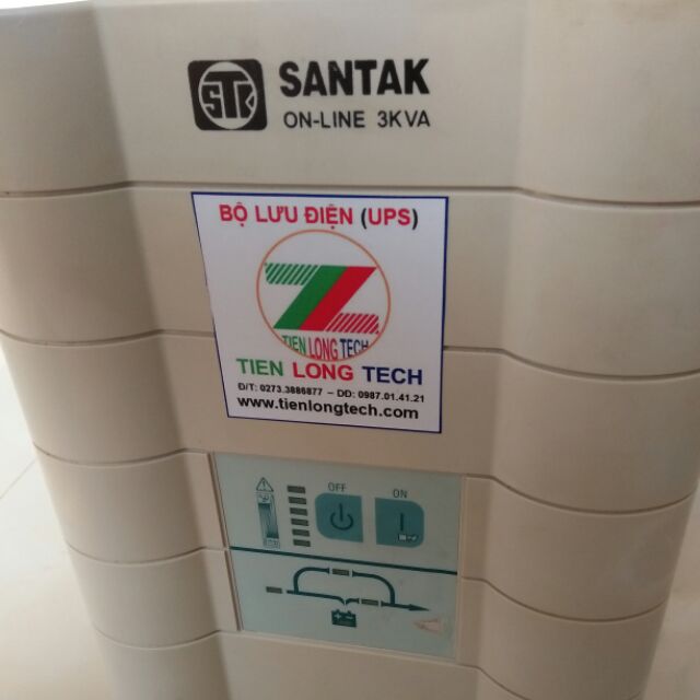 BỘ LƯU ĐIỆN  ONLINE SANTAK C3K