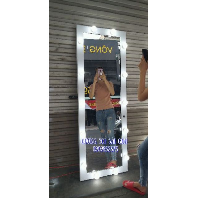 Gương Soi shop gắn đèn