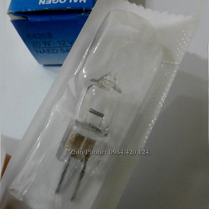 Bóng đèn sinh hóa Osram 64258 12V 20W G4