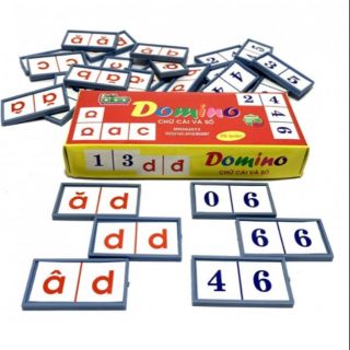 DOMINO chữ cái và chữ số