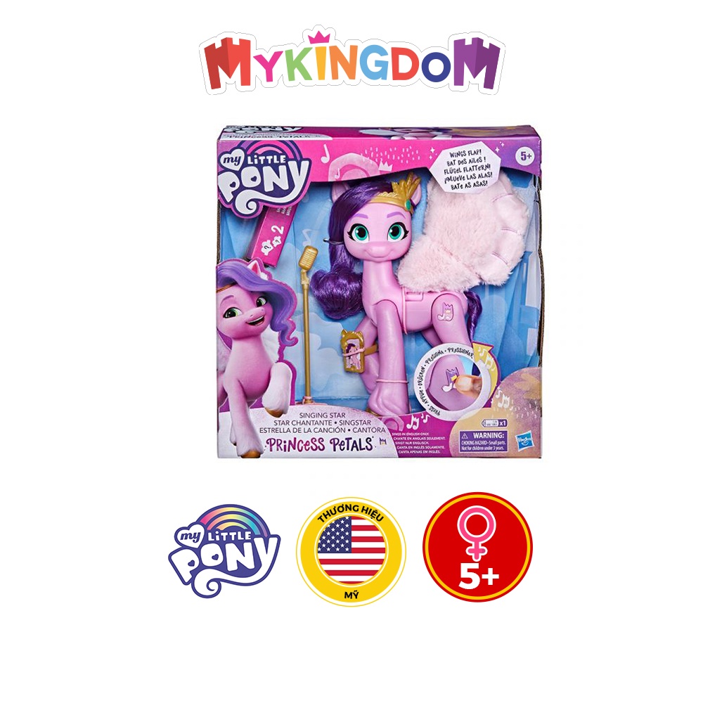Đồ Chơi MY LITTLE PONY Ngôi Sao Ca Nhạc - Công Chúa Petals F1796