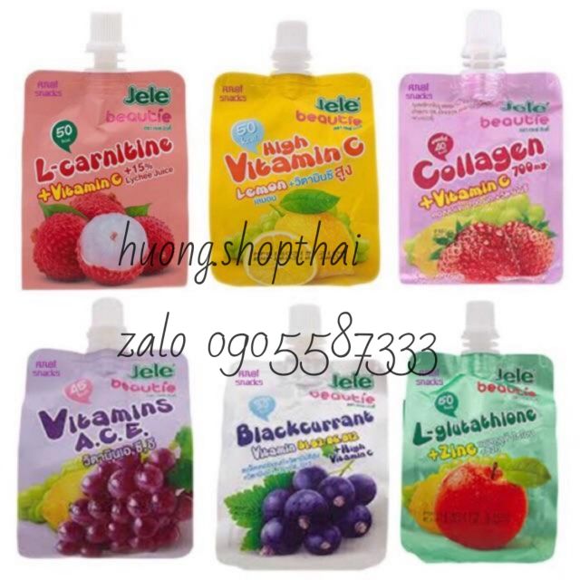 Thạch trái cây Jele Thái Lan