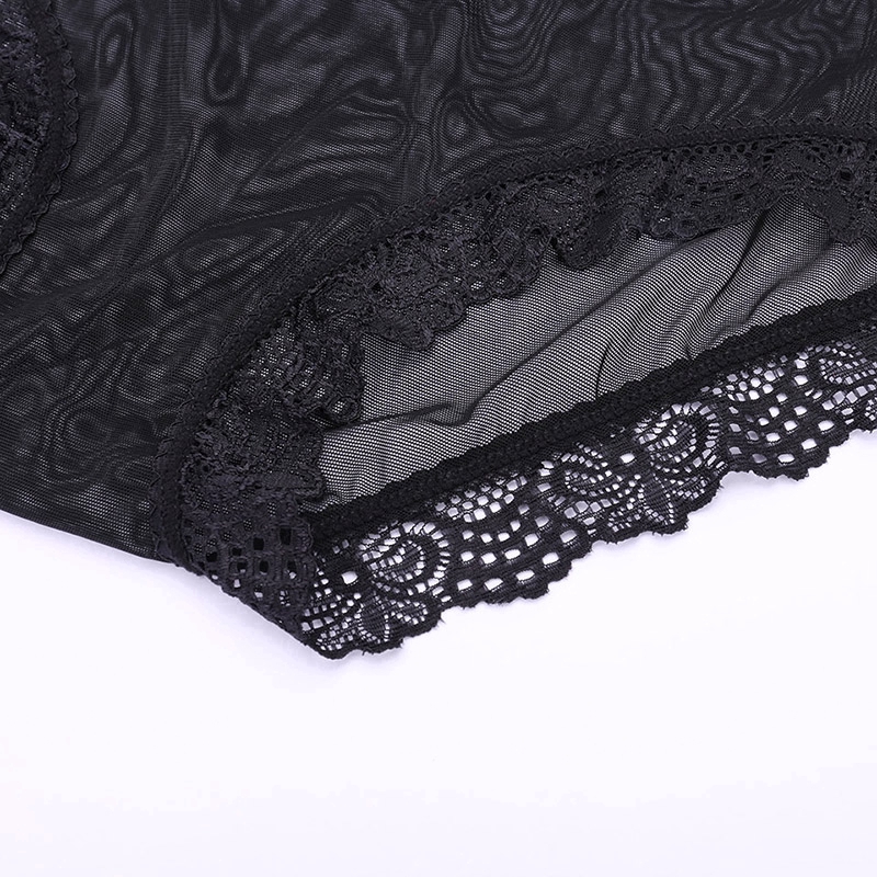 [ Mã 12FASHIONSALE1 giảm 10K đơn 50K ] Quần lót ren lưới size L-XXXL không đường may dành cho nữ | BigBuy360 - bigbuy360.vn