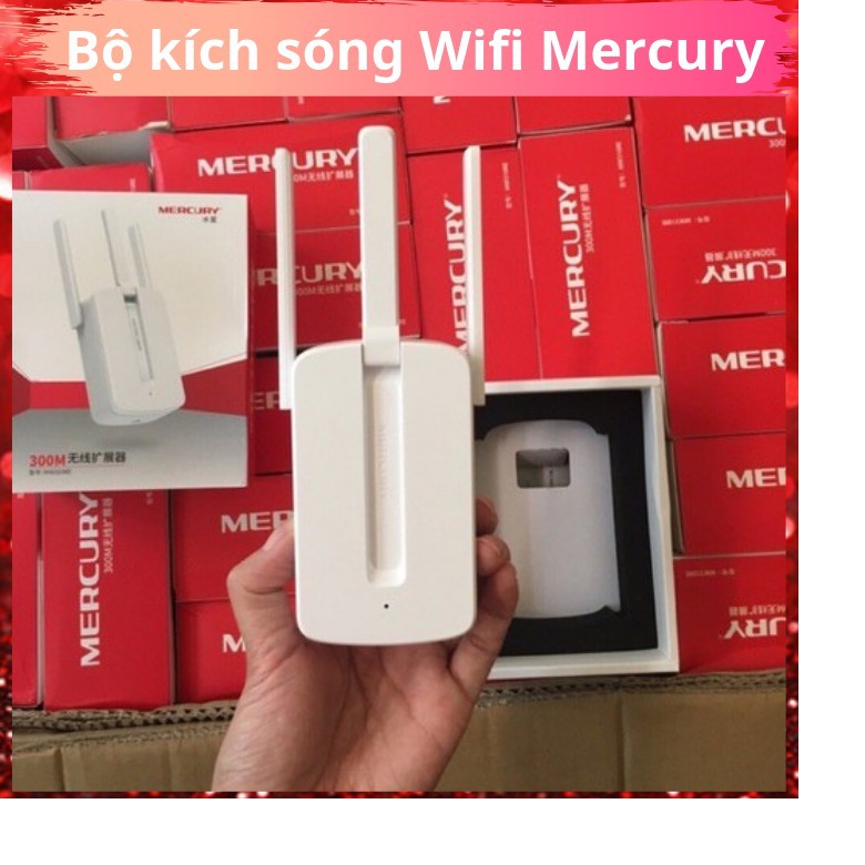 Kích sóng Wifi 3 râu Mercury MW310 300mBpbs