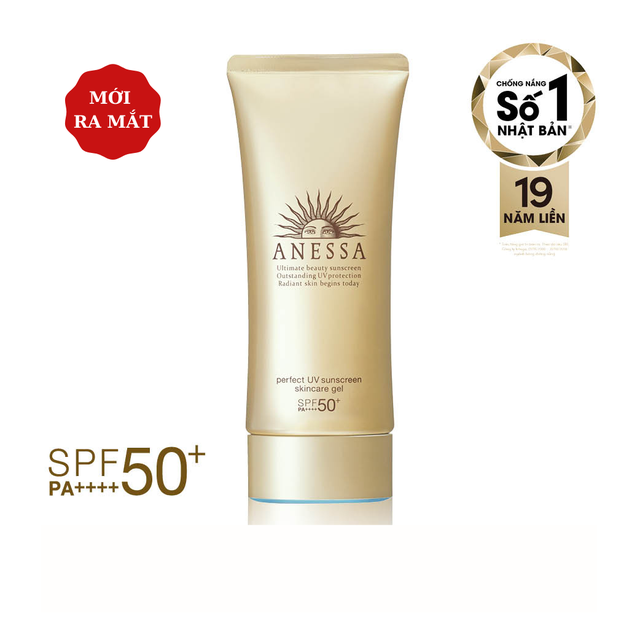 [HB Gift] Gel chống nắng bảo vệ hoàn hảo Anessa Perfect UV Sunscreen Skincare Gel 90g