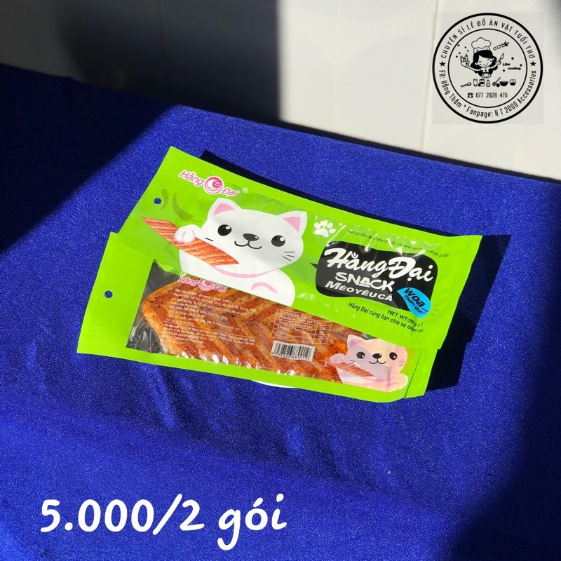 Snack mèo yêu cá cay ít 1 gói