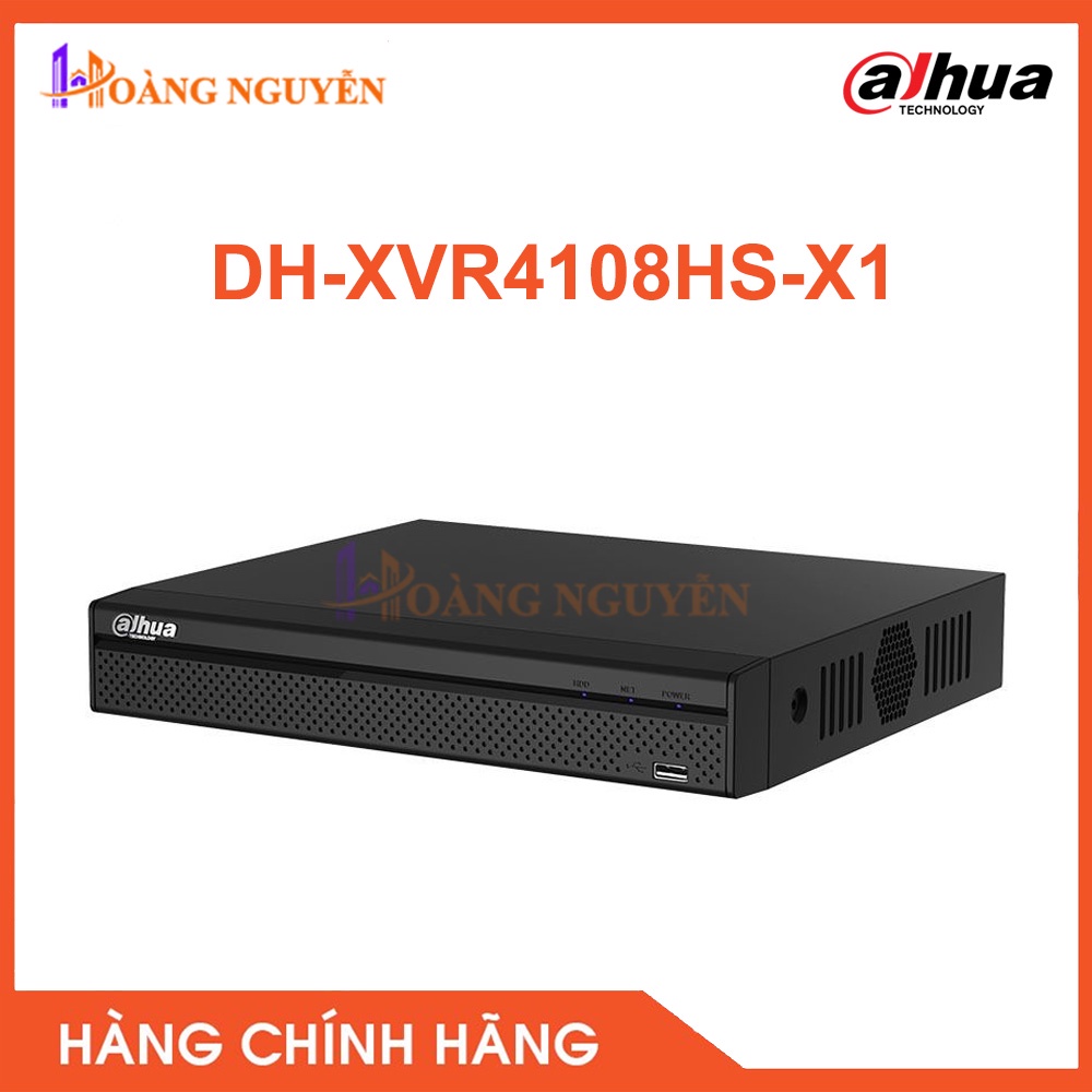 [NHÀ PHÂN PHỐI] Đầu Ghi Camera DH-XVR4108HS-X1 8 Kênh - Hỗ Trợ Cấu Hình Thông Minh Bảo Hành 2 Năm